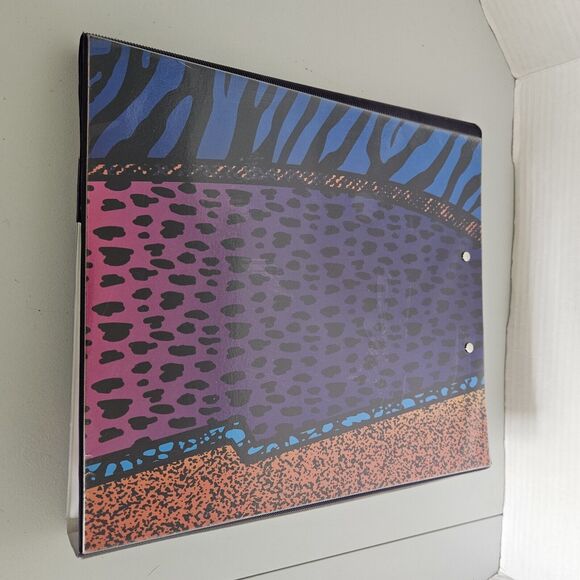 Trapper Keeper Animal Prints Theme 2 Folder Mead New 2021 version of Classic - Picture 2 of 16